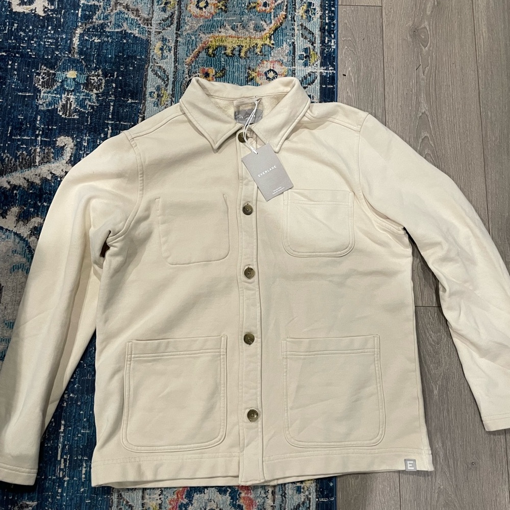 Everlane French terry chore jacket